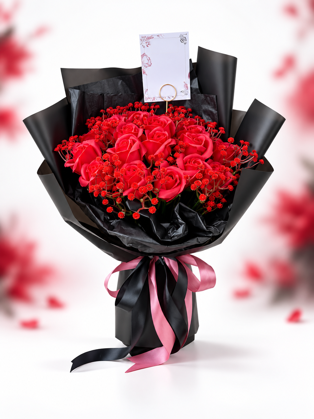 Crimson Velvet Bouquet