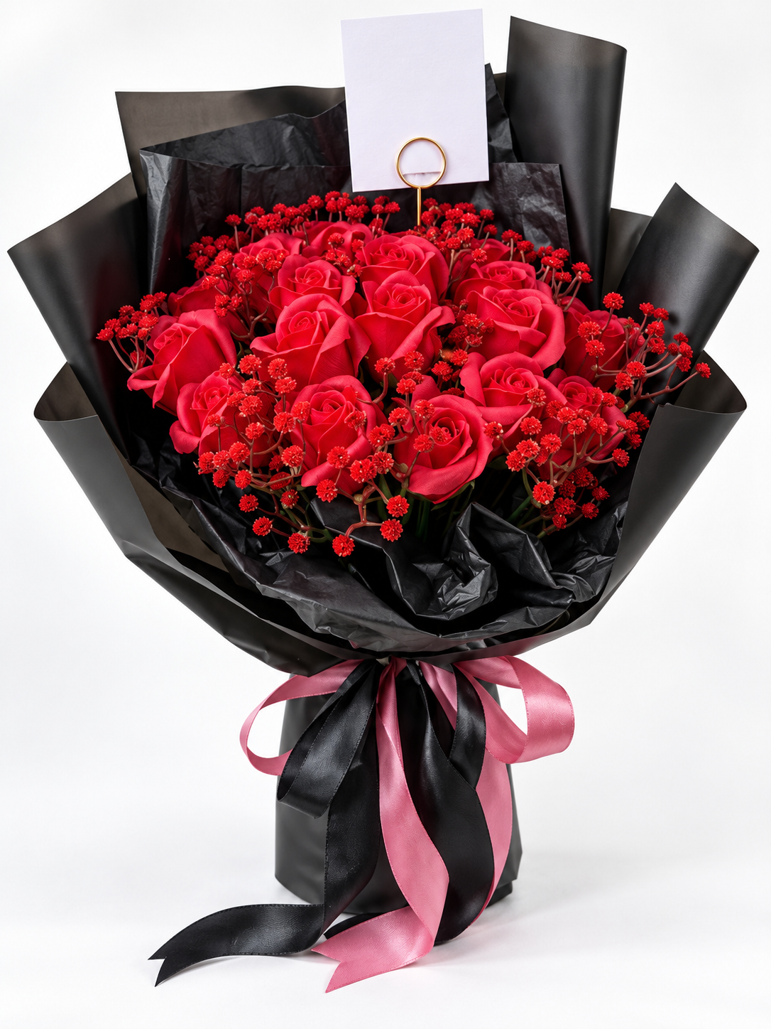 Crimson Velvet Bouquet thumbnail 2