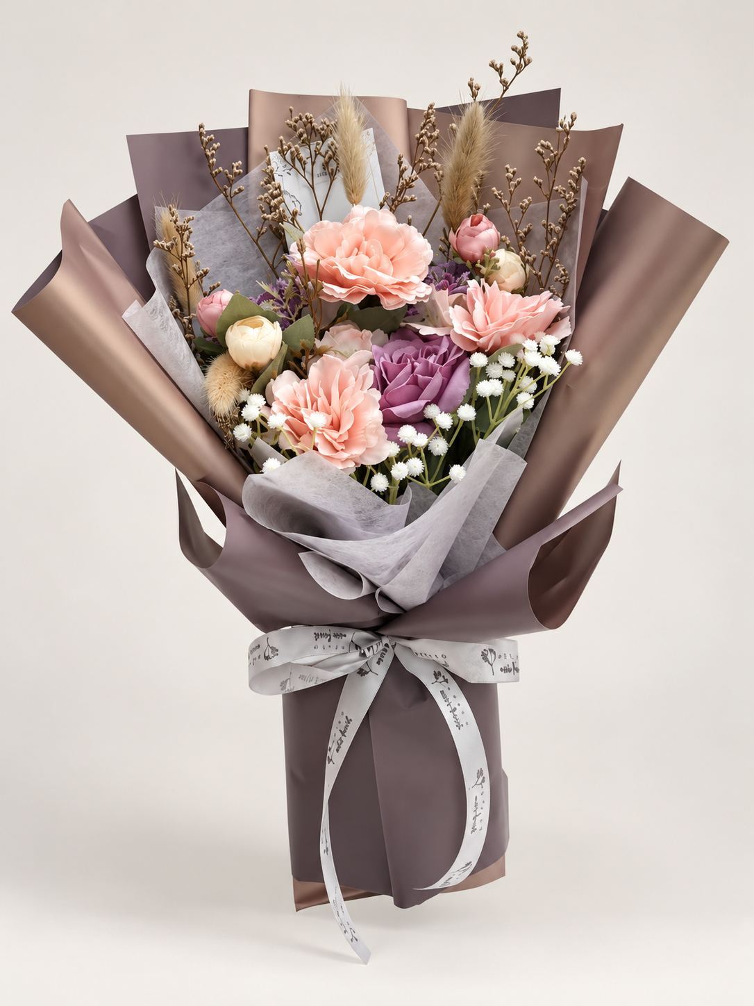 Amethyst Blush Garden Bouquet thumbnail 3