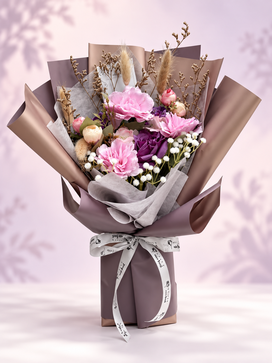 Amethyst Blush Garden Bouquet