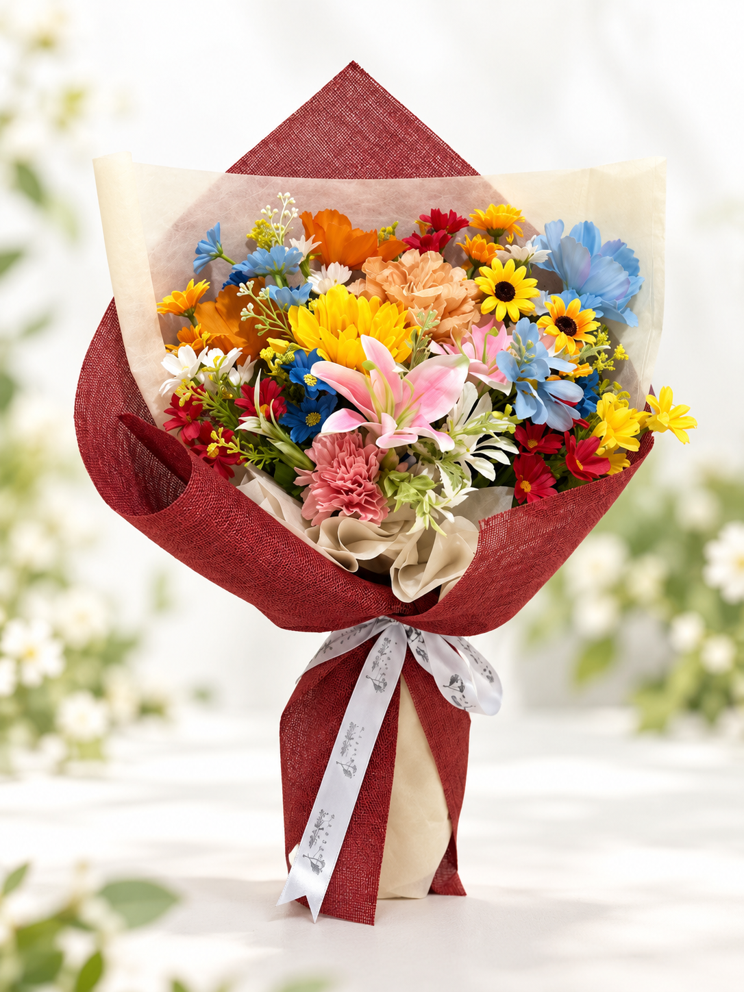 Prismatic Garden Bouquet
