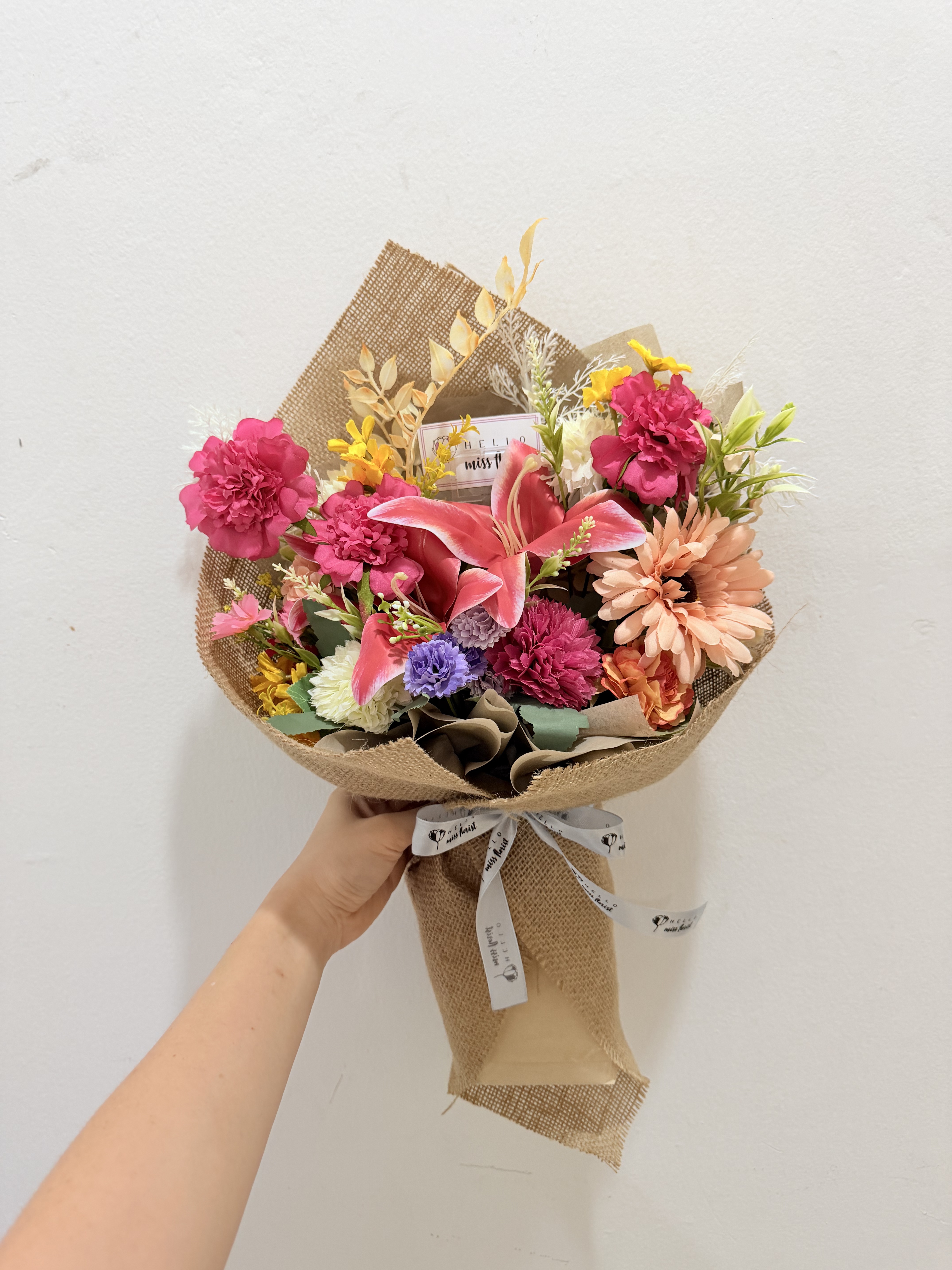 Blush Prismatic Bouquet thumbnail 6