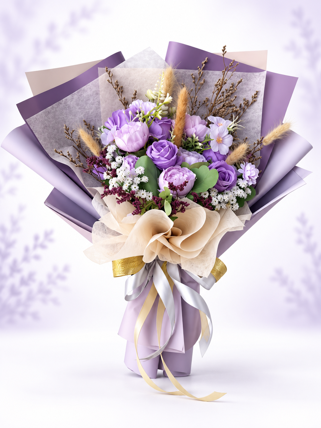 Amethyst Velvet Bouquet