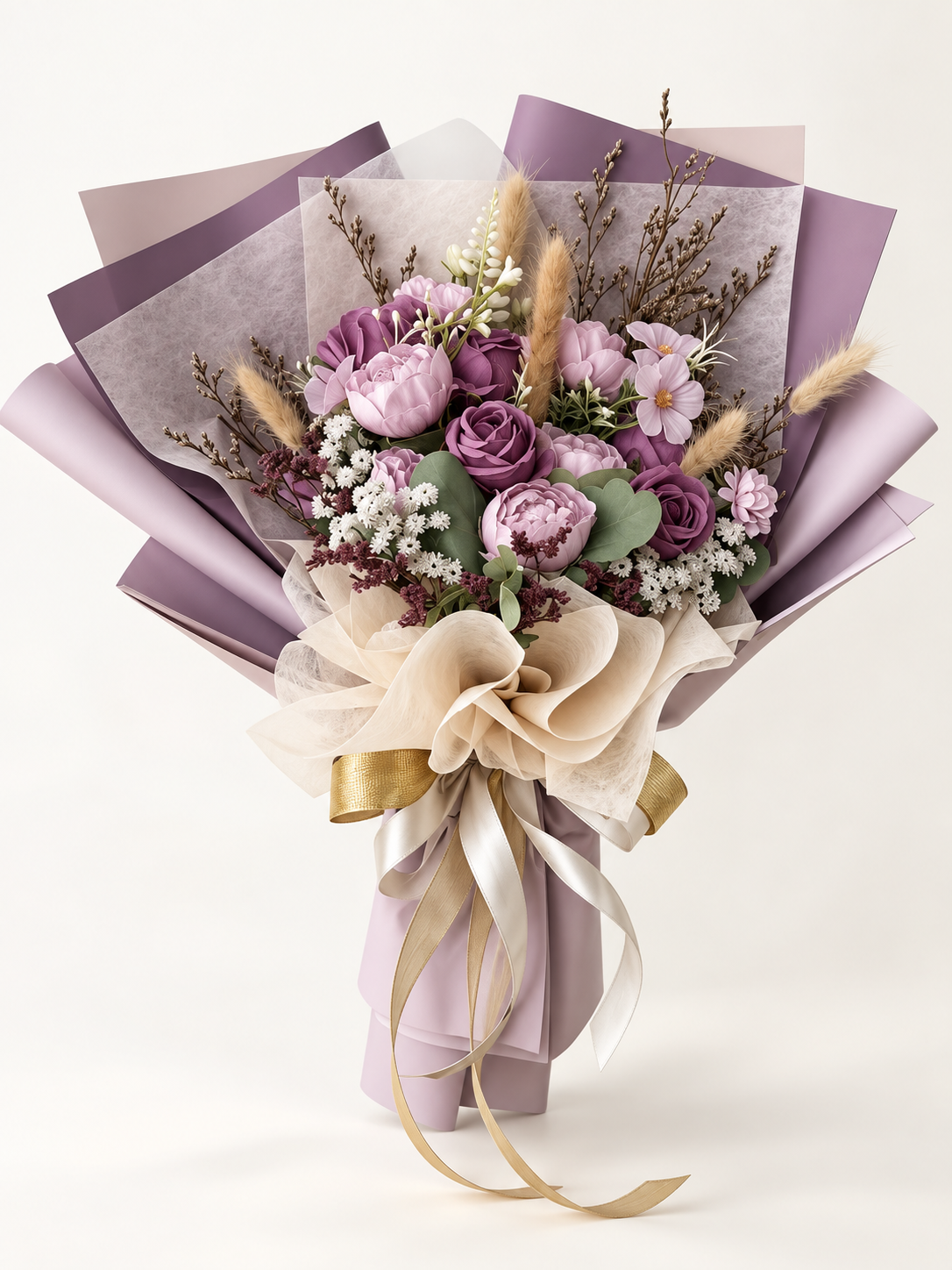 Amethyst Velvet Bouquet thumbnail 3