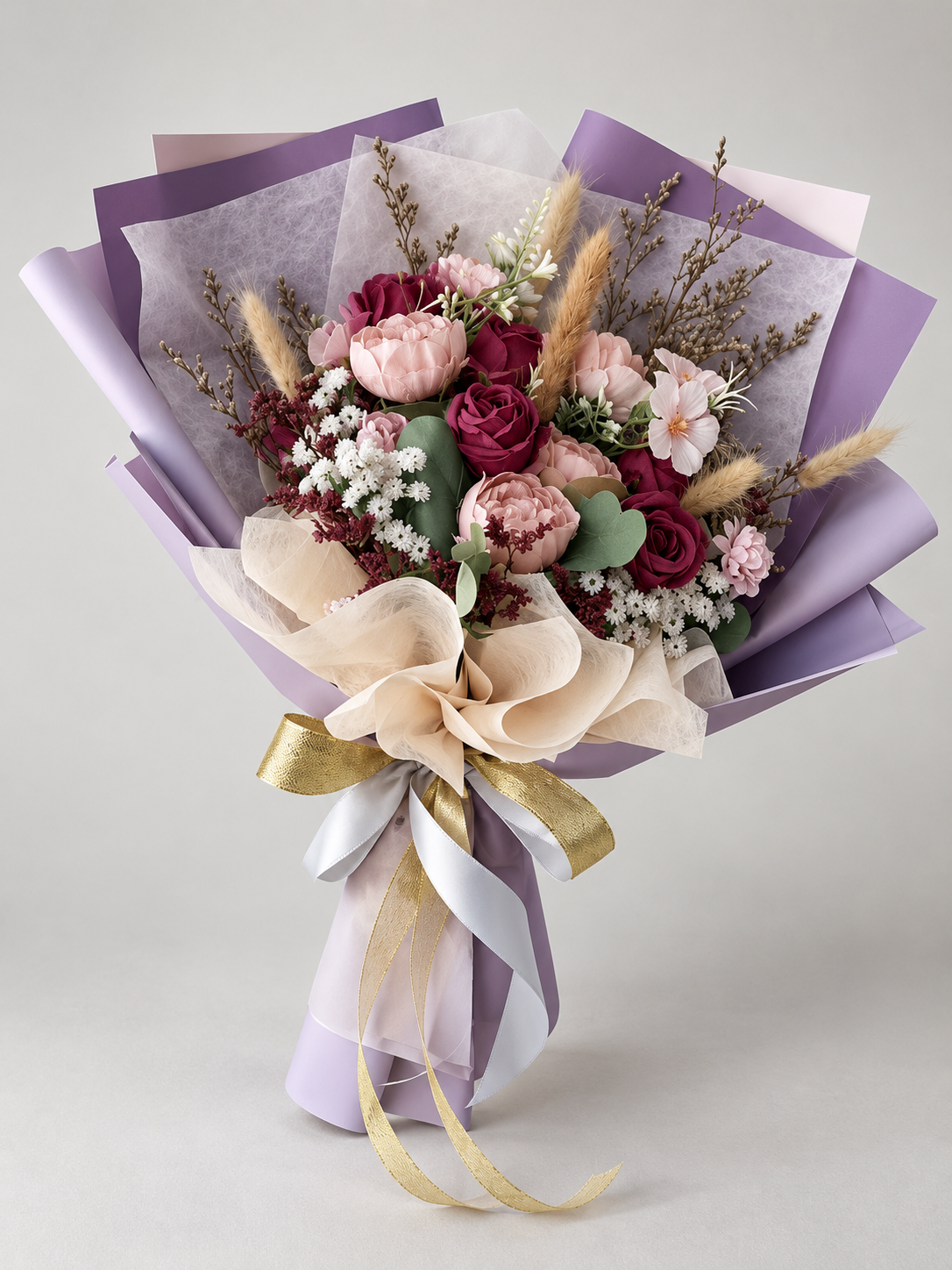 Amethyst Velvet Bouquet thumbnail 3