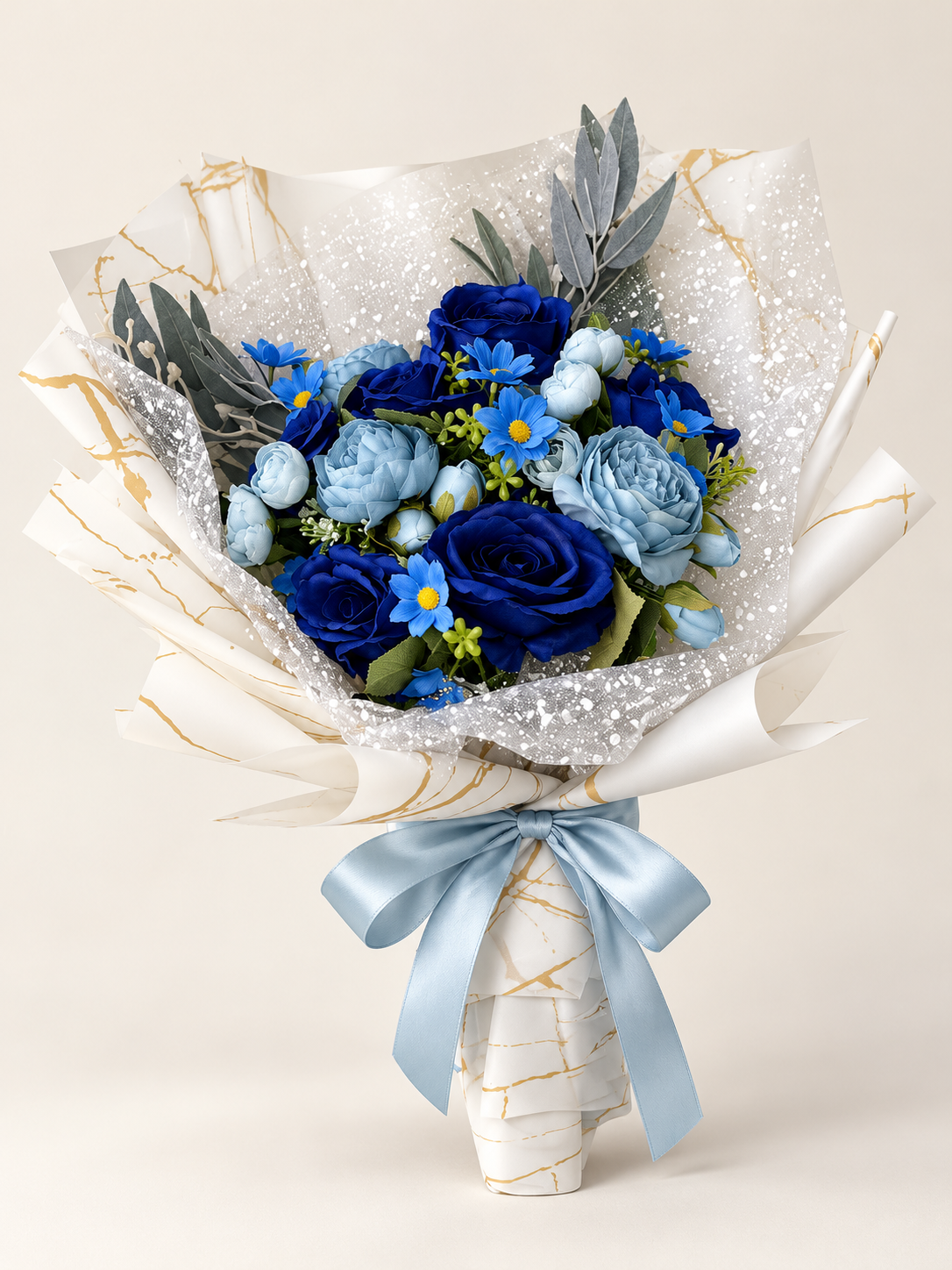 Azure Velvet Bouquet thumbnail 3