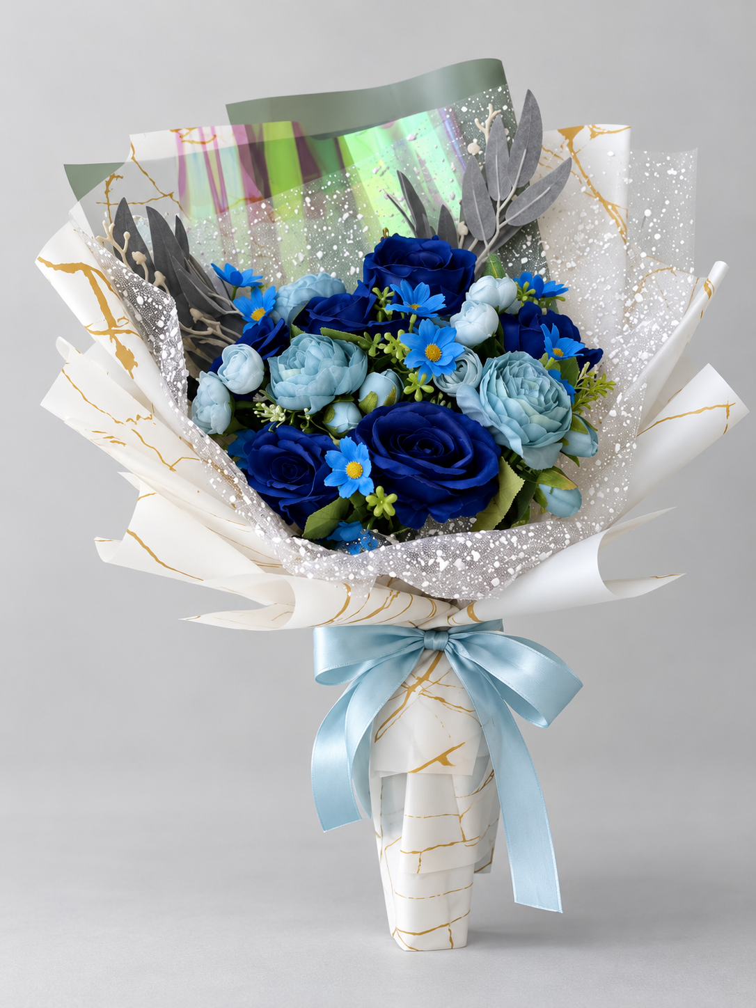 Azure Velvet Bouquet thumbnail 3