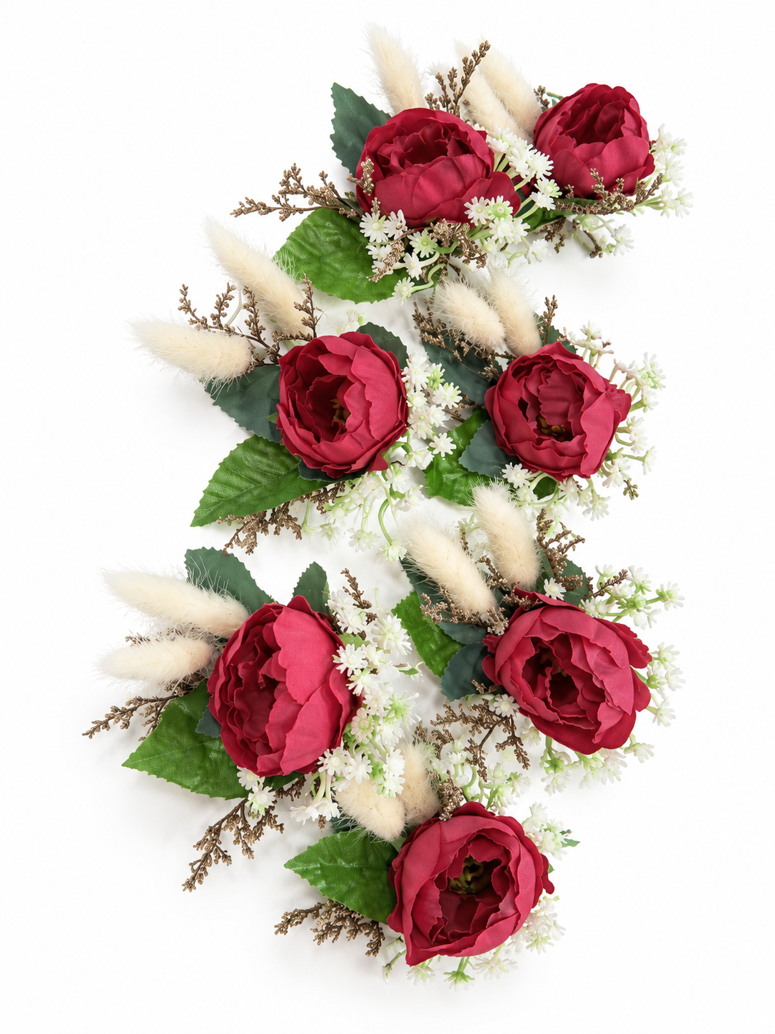 Crimson Blush Garden Bouquet