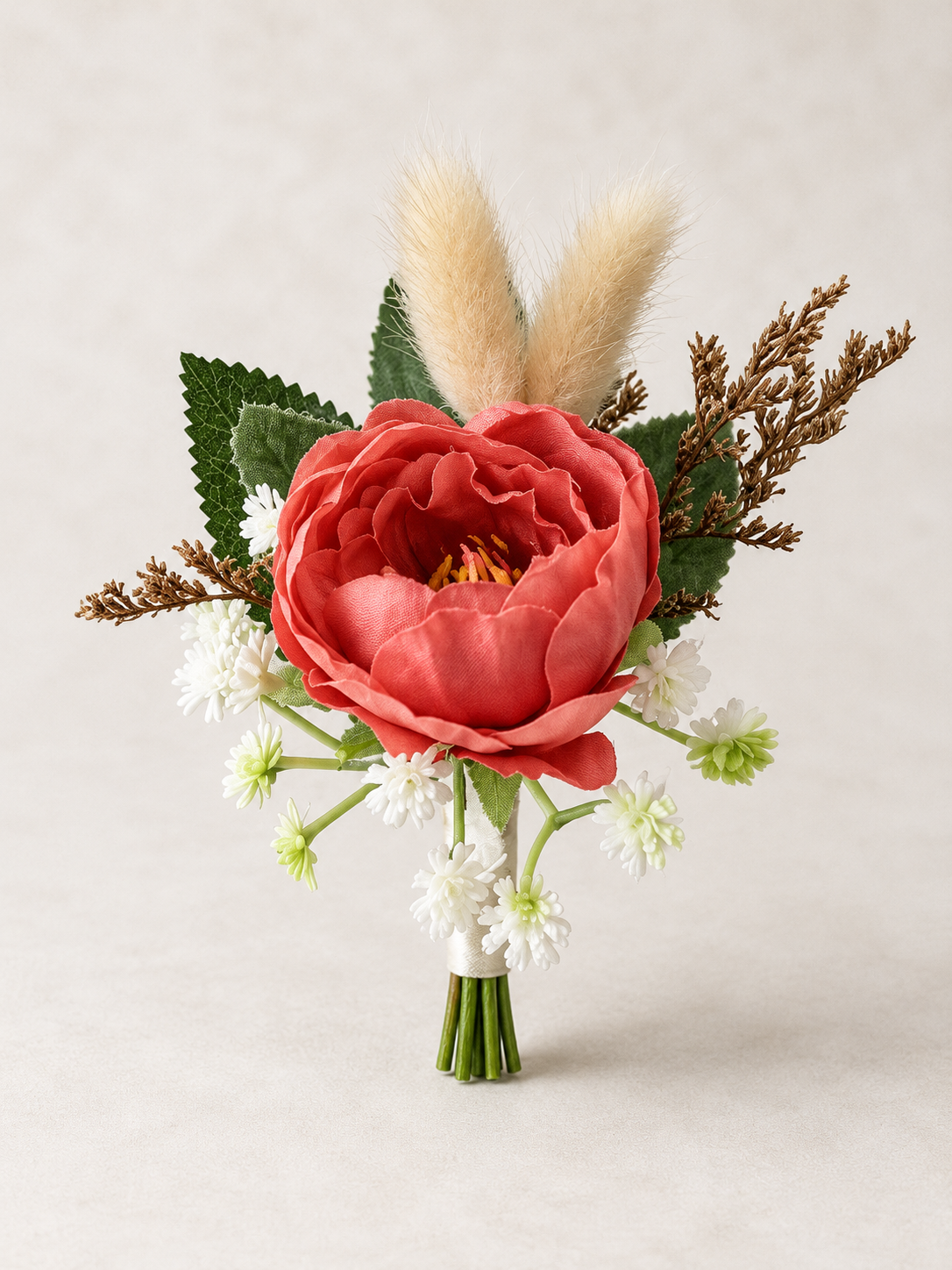 Crimson Lace Corsage thumbnail 3