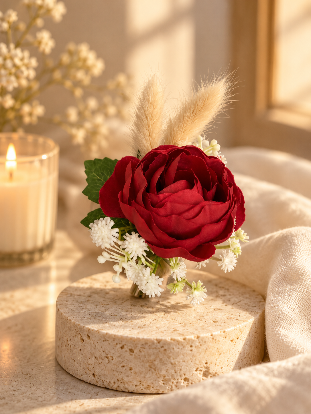 Crimson Velvet Bouquet thumbnail 5