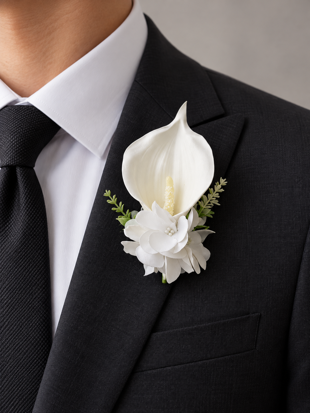 Ivory Pearl Corsage thumbnail 4