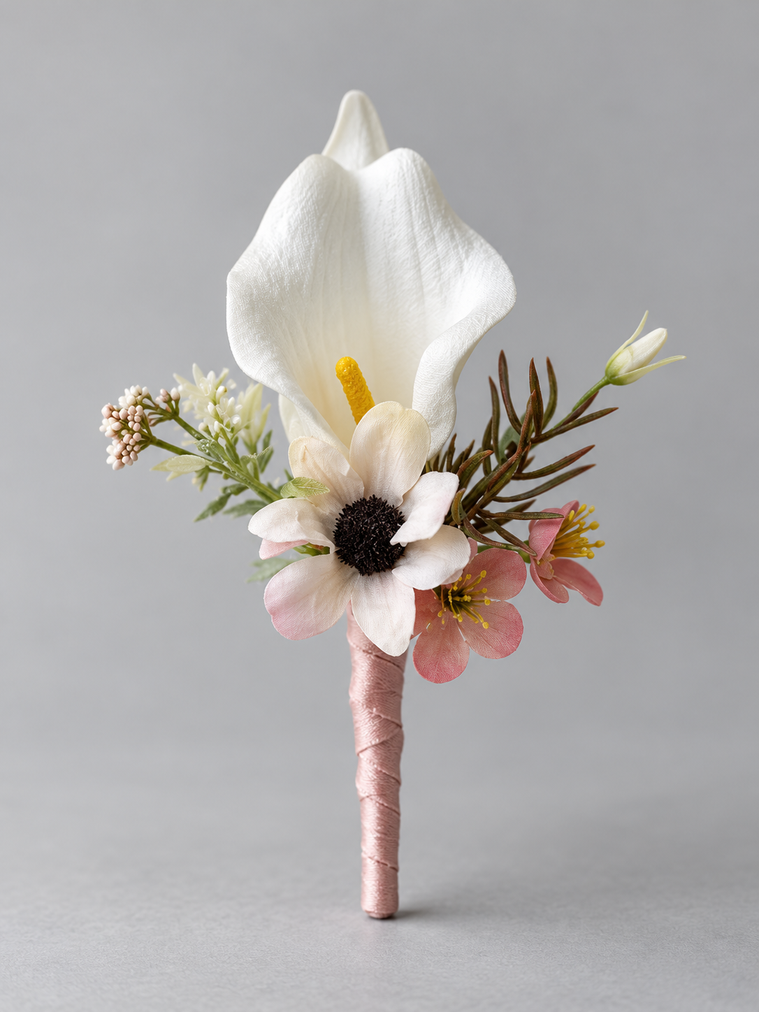 Ivory Blush Corsage thumbnail 2