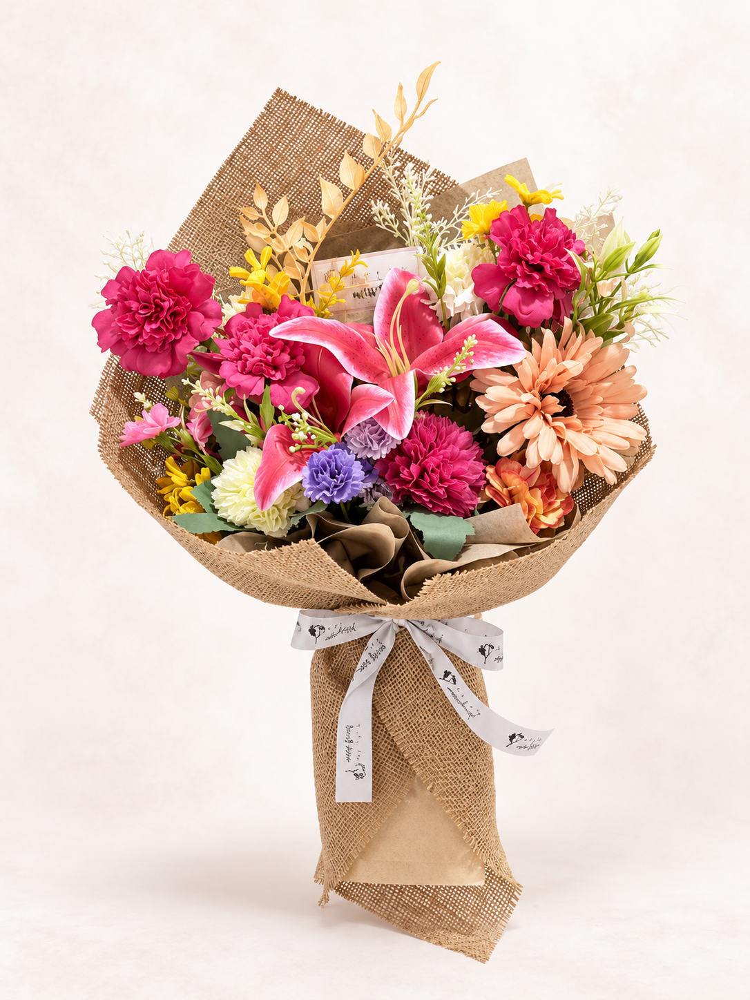 Blush Prismatic Bouquet foto 1