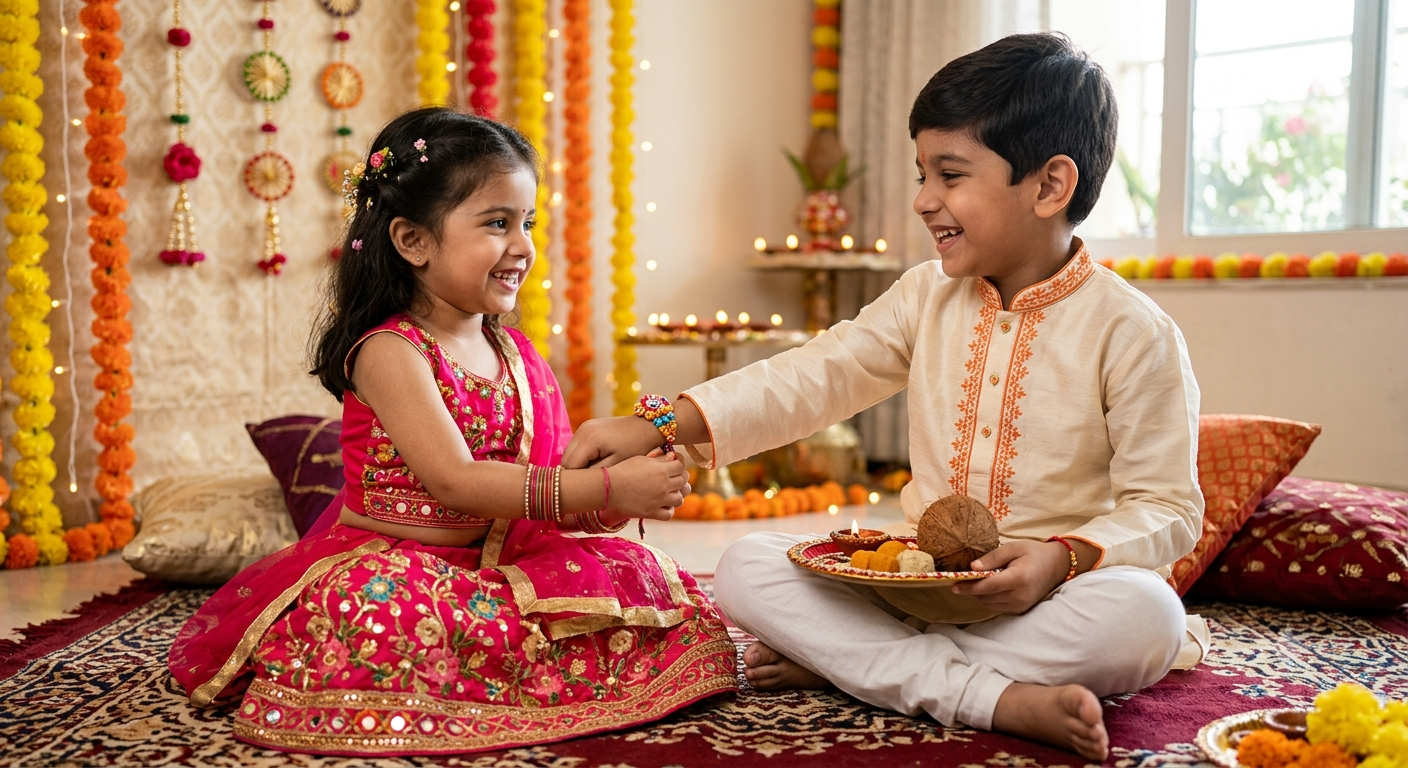 Rakhi kids outfits