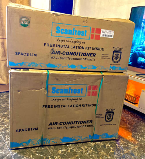 Brand New Scanfrost 1.5HP Split Air Conditioner (SFACS12M)