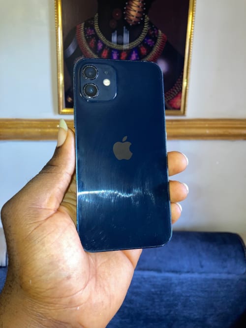 UK Used Apple iPhone 12 64GB Blue – Clean Body – iCloud Locked