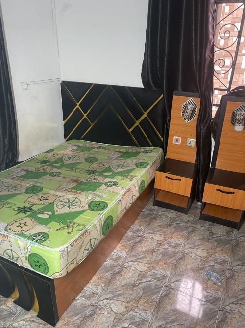 Bedframe,foam and side drawer