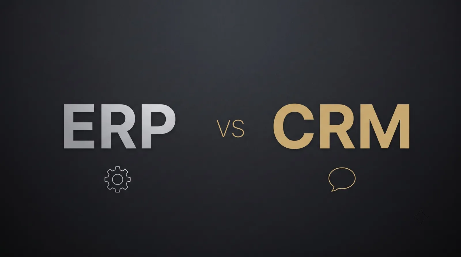 ERP vs CRM: What They Are and How They Differ