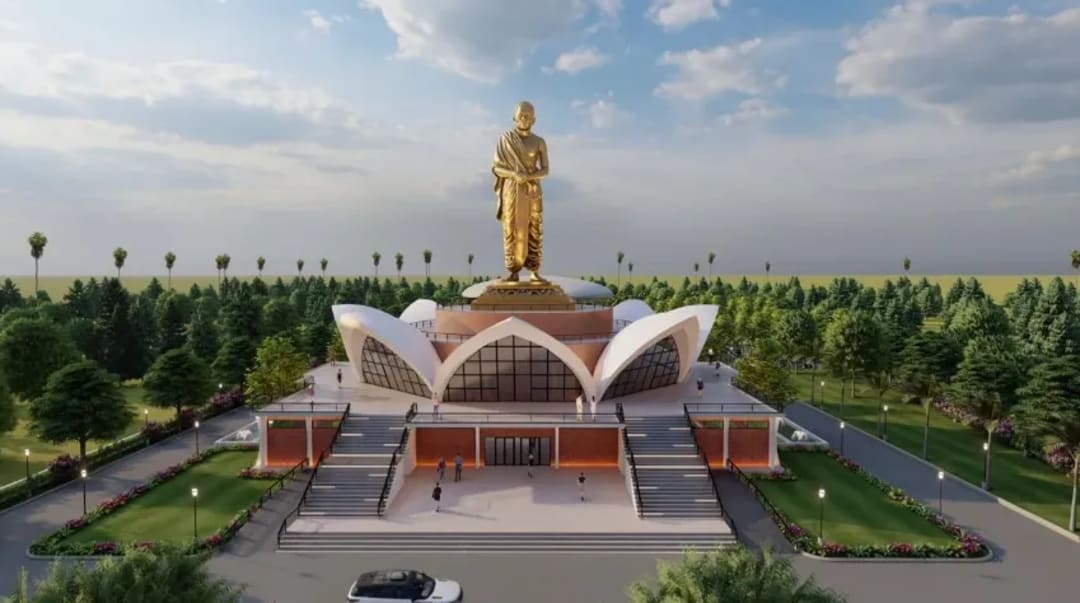 అమరావతిలో 58 అడుగుల పొట్టి శ్రీరాములు కాంస్య విగ్రహావిష్కరణ.. నేడు సీఎం చంద్రబాబు చేతుల మీదుగా ప్రారంభం