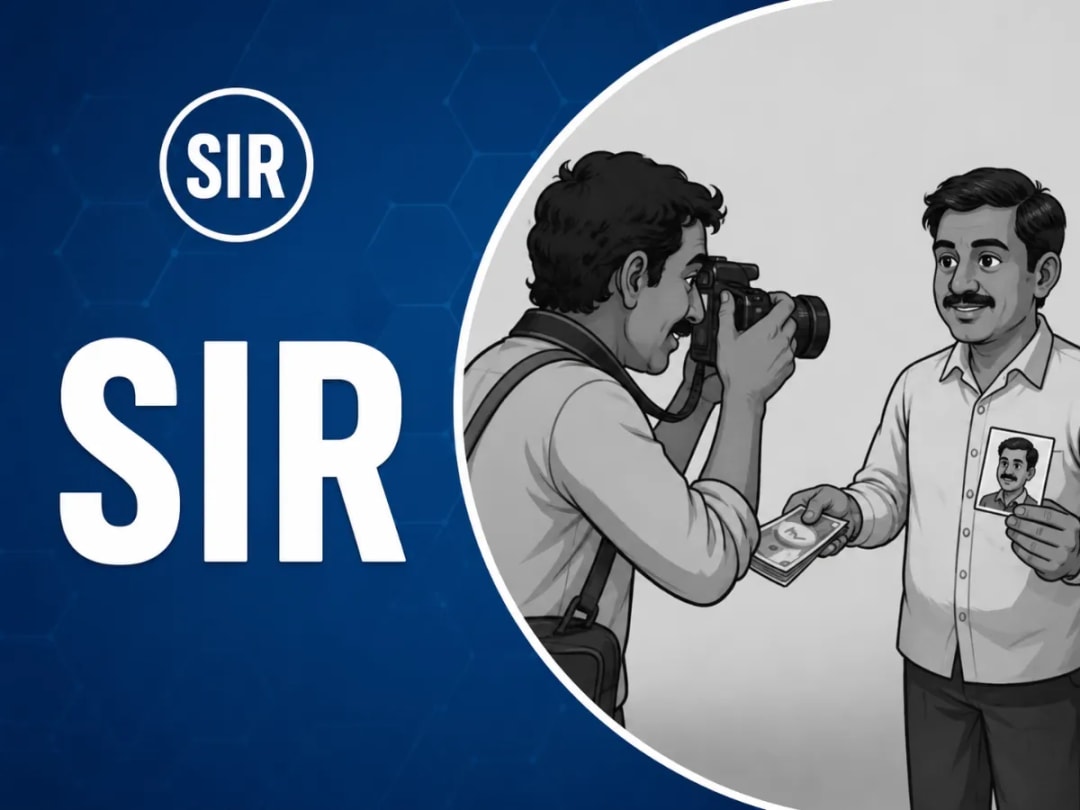 SIR సర్వేలో పాస్‌పోర్ట్ ఫోటోల భారం..