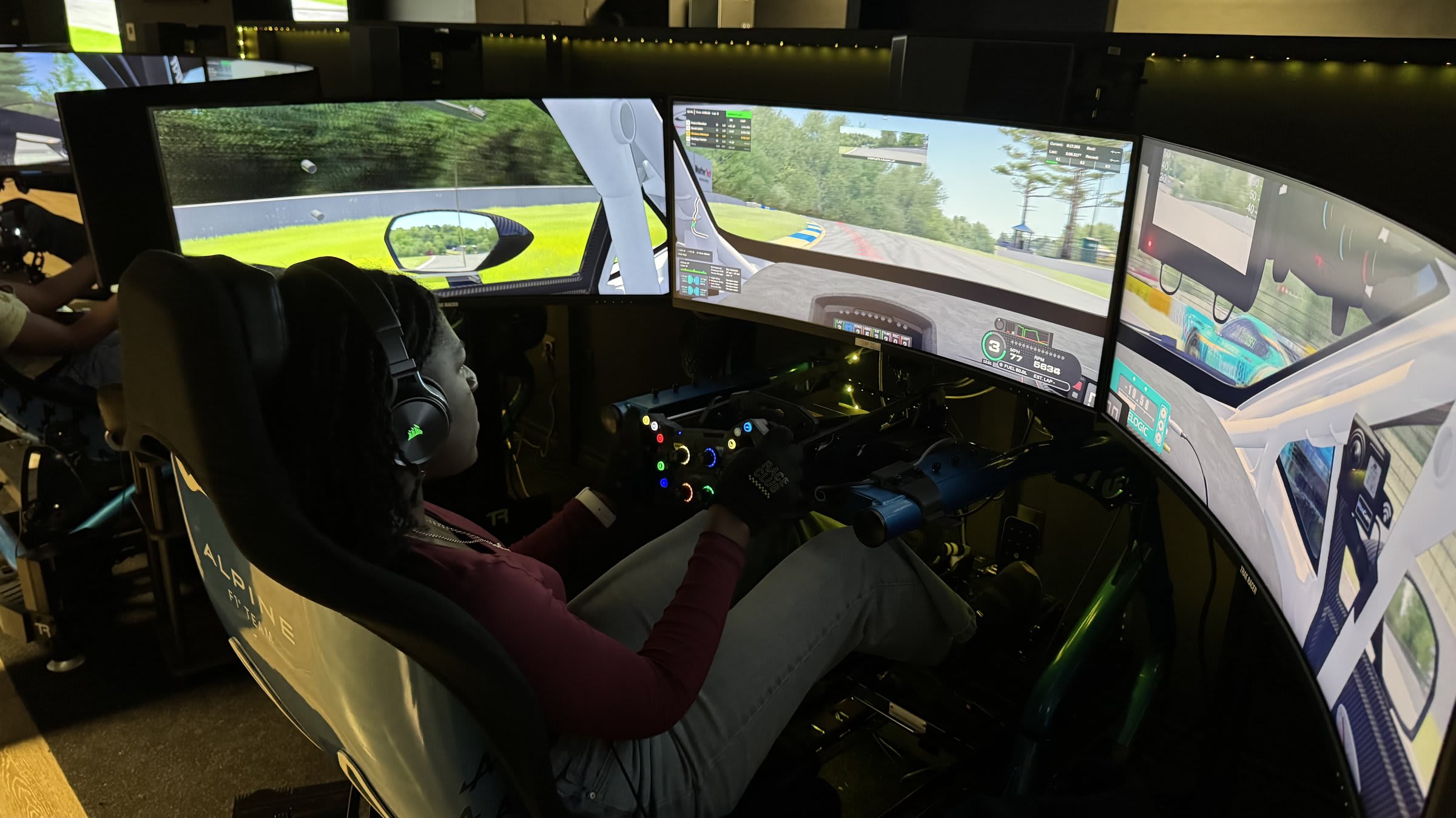Longhorn Sim Racing: NSBE x LSR at Race Club