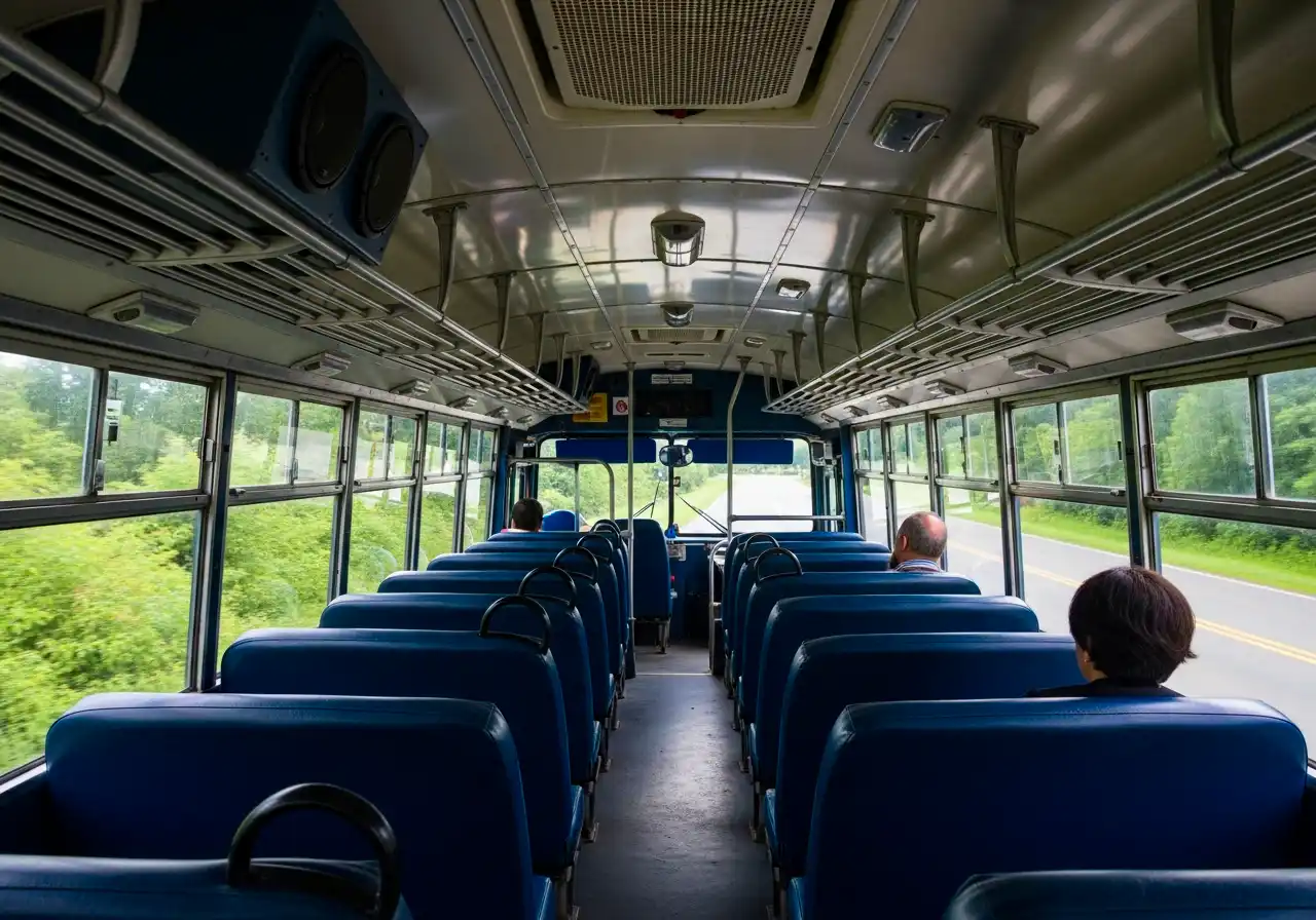 Image of a bus in sri lanka