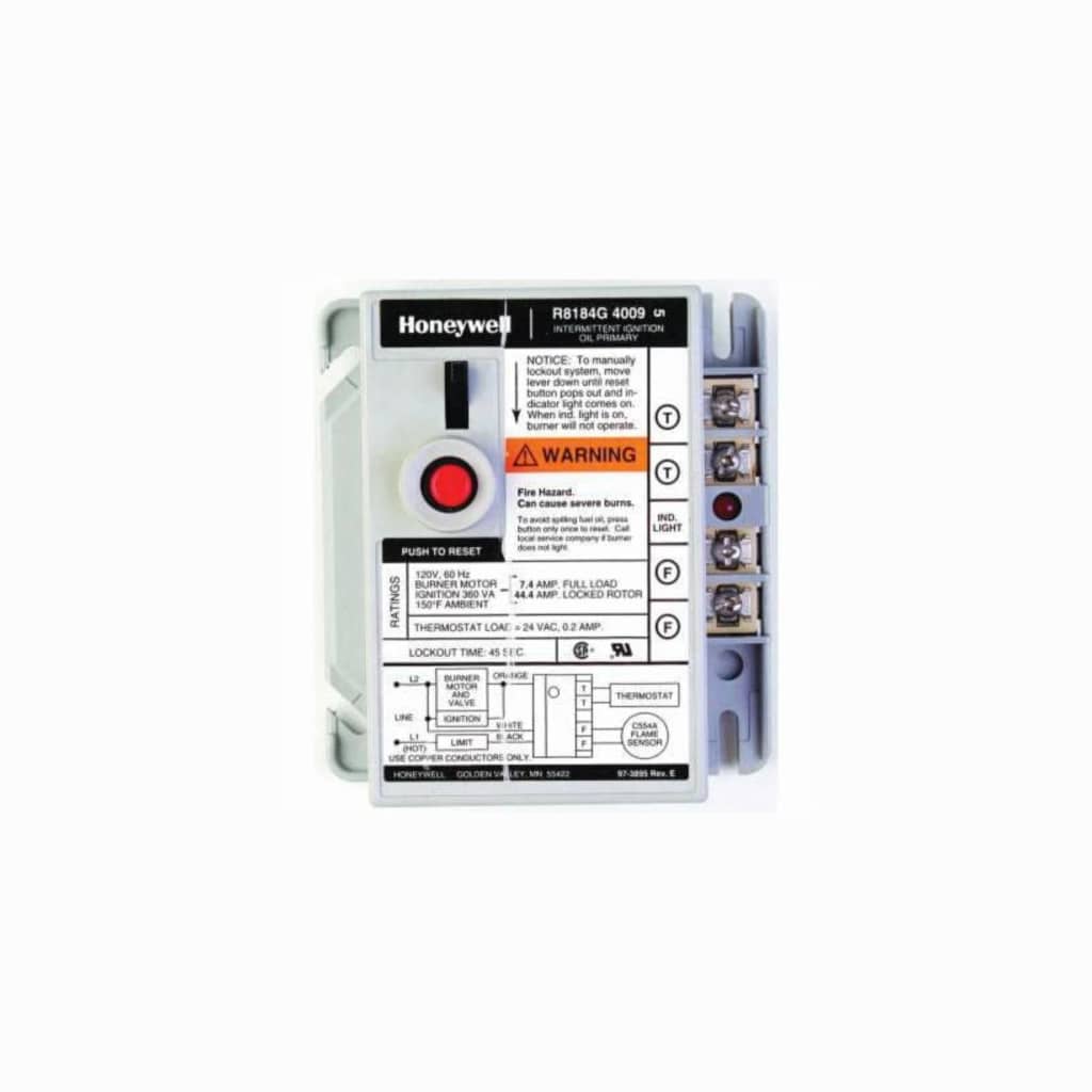Dakota Supply Group Honeywell Protectorelay?? R8184G4009/U Oil Burner