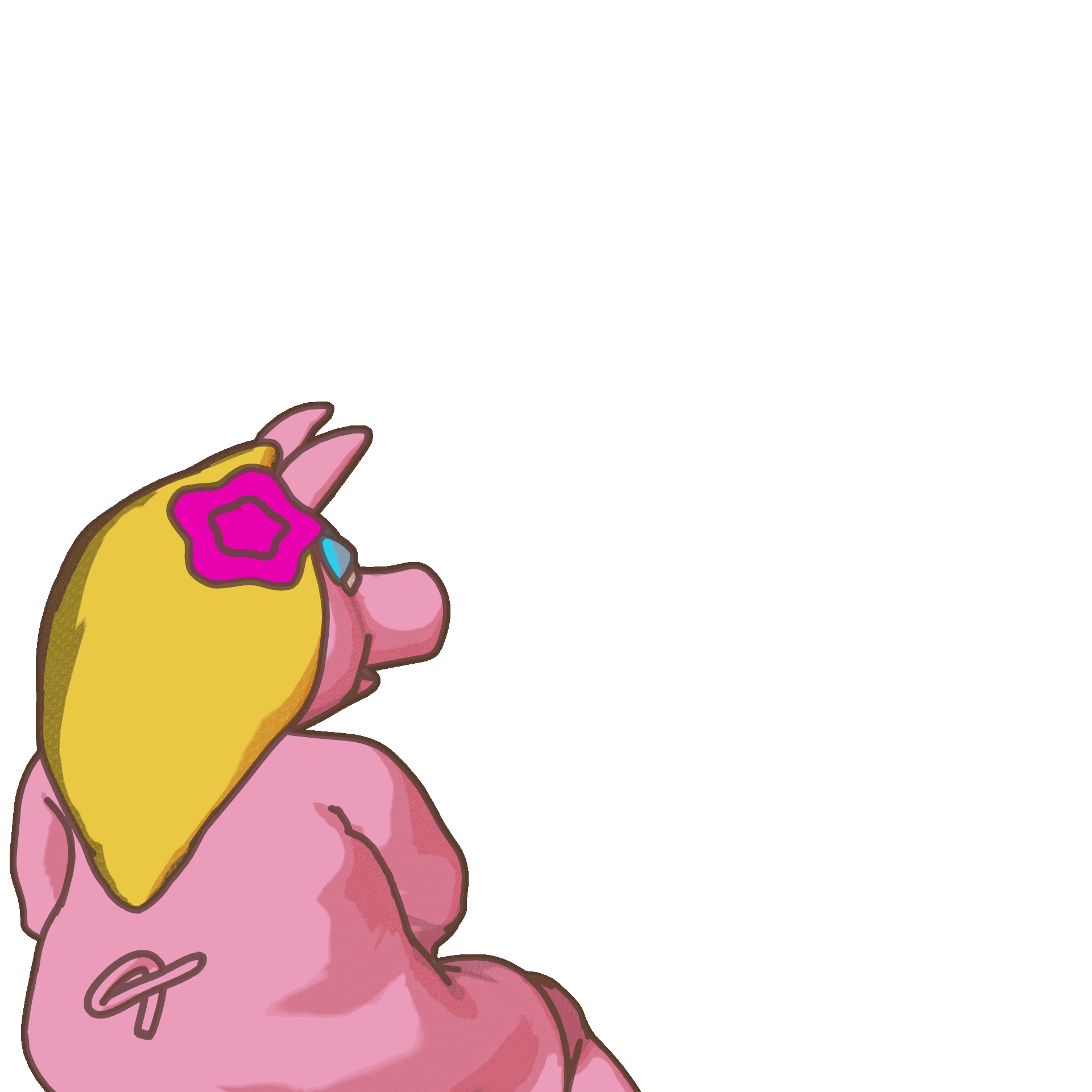 Piggy Squirt Animation