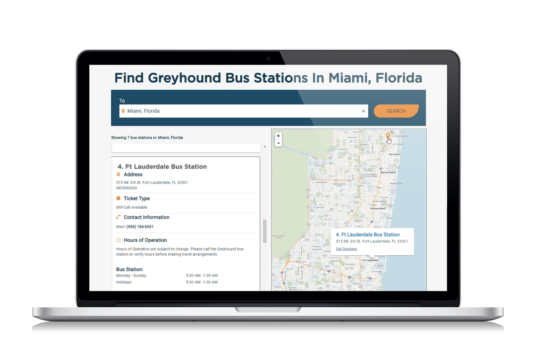 Grayhound bus