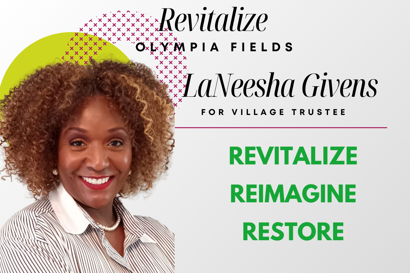 LaNeesha Givens Campaign Flyer