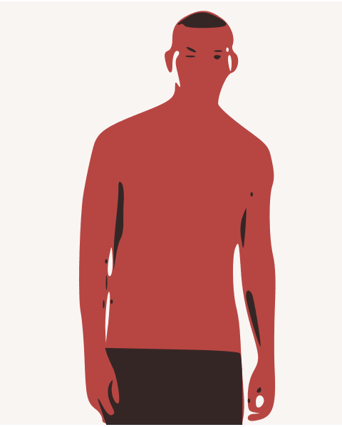 Atomic Endurance Running Tee (Crew-Neck)-S-Red