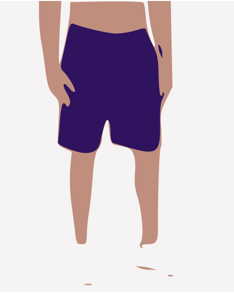 Sol Active Short-33-Purple
