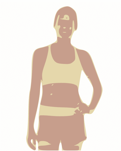 Erica Evercool Sports Bra-S-Yellow