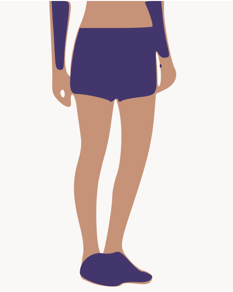 Angel Light Running Short-29-Purple