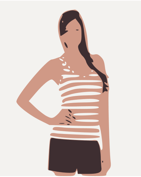 Nona Fitness Tank-S-Red