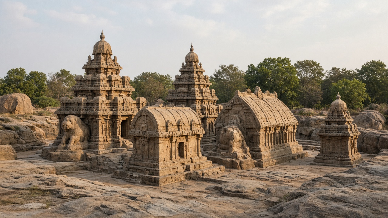 chennai-place-five-rathas