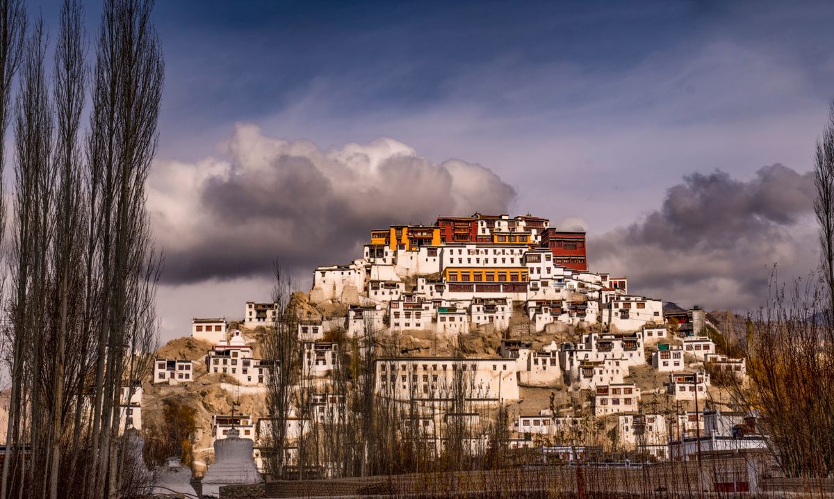 Thiksey Monastery near Leh, Ladakh