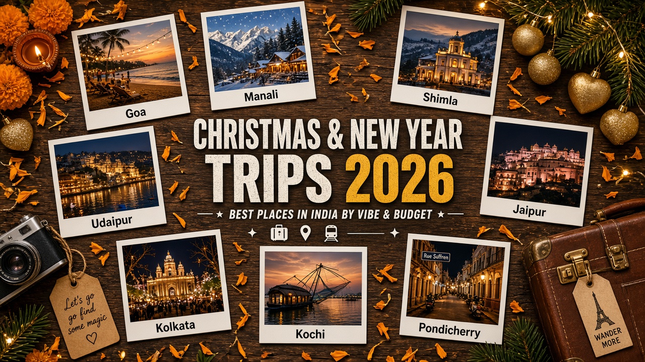 Christmas & New Year Trips 2026: Best Places in India by Vibe & Budget