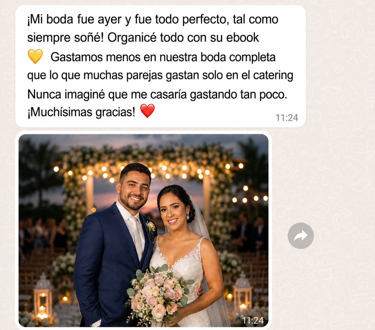 Testimonio real WhatsApp