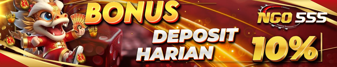 Bonus Deposit Harian 10%
