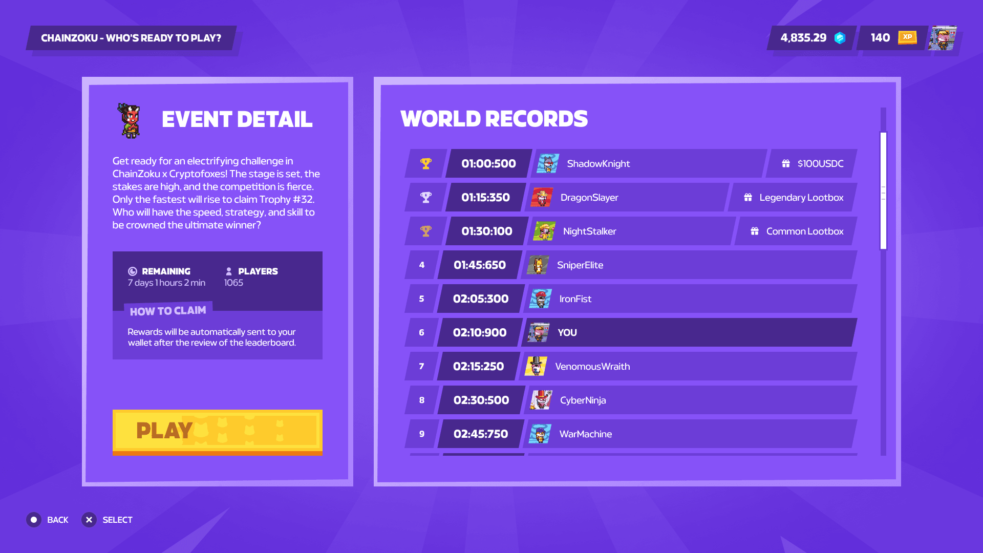  Runner League