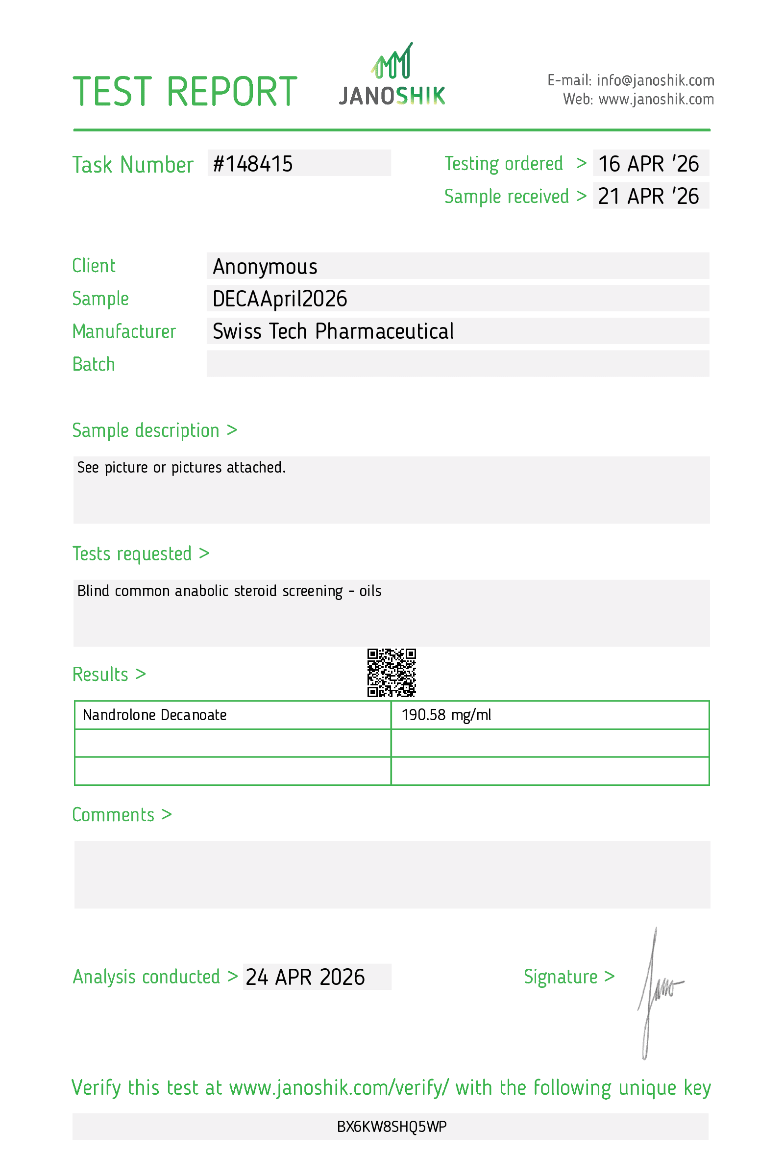 Nandrolone Decanoate - Image 2