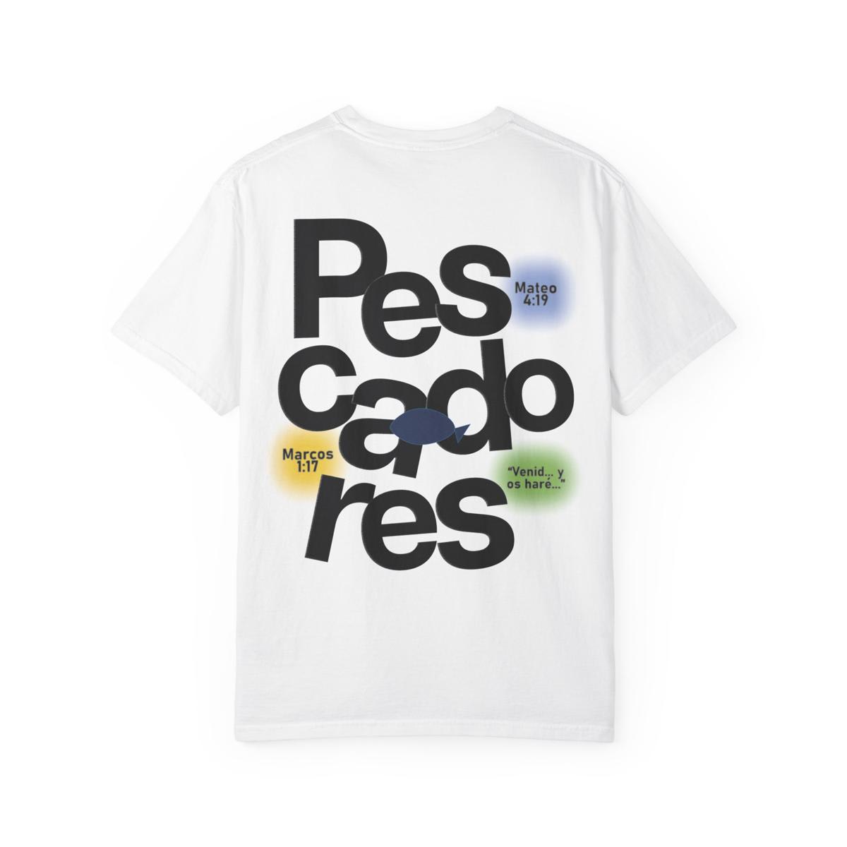 Playera blanca "Pescador de hombres"