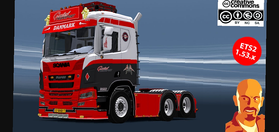 МОД Scania R660 Gottlieb Transport v2.0 ДЛЯ EURO TRUCK SIMULATOR 2