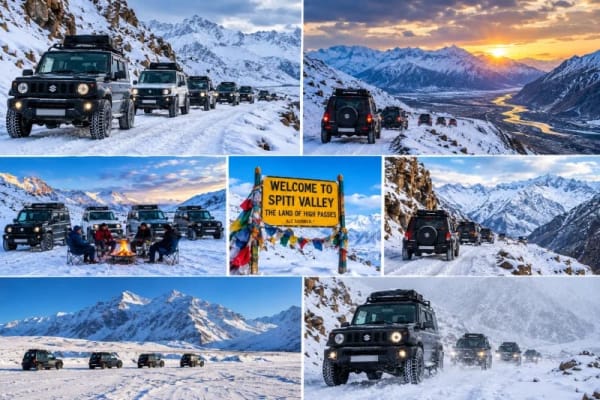 Winter SPITI Convoy