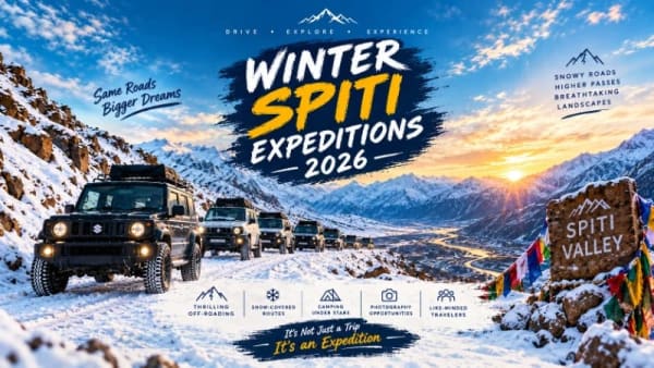 Book WINTER SPITI EXPEDITION 2026