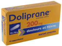 Doliprane 0 Mg Suppositoires 2plq 5 10 Paracetamol Livraison Express Phacil