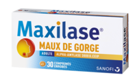 Maxilase Maux De Gorge Alpha Amylase 3000 U Ceip Comprime Enrobealpha Amylase Plaquette S Thermoformee S Pvc Aluminium De 15 Comprime S Livraison Express Phacil