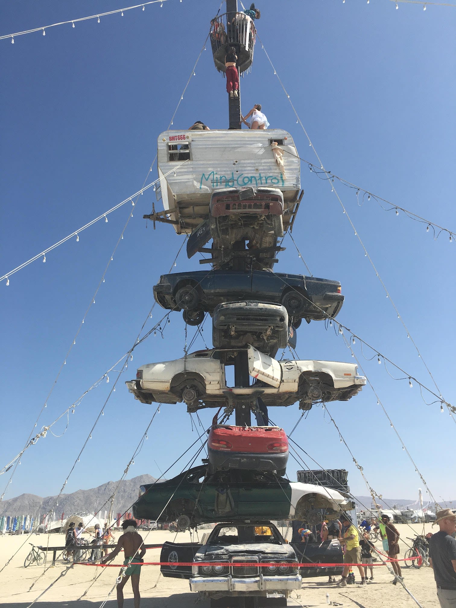 The car taco where I earned my playa name - the Burner's alter ego (which is also my DJ name).